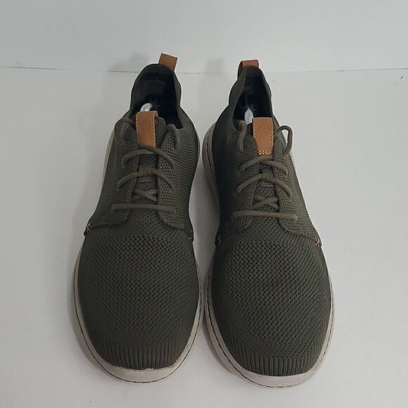 Cloudsteppers by Clarks Men's Step Urban Mix Sneaker Khaki Textile Knit Size 12M - Picture 3 of 12